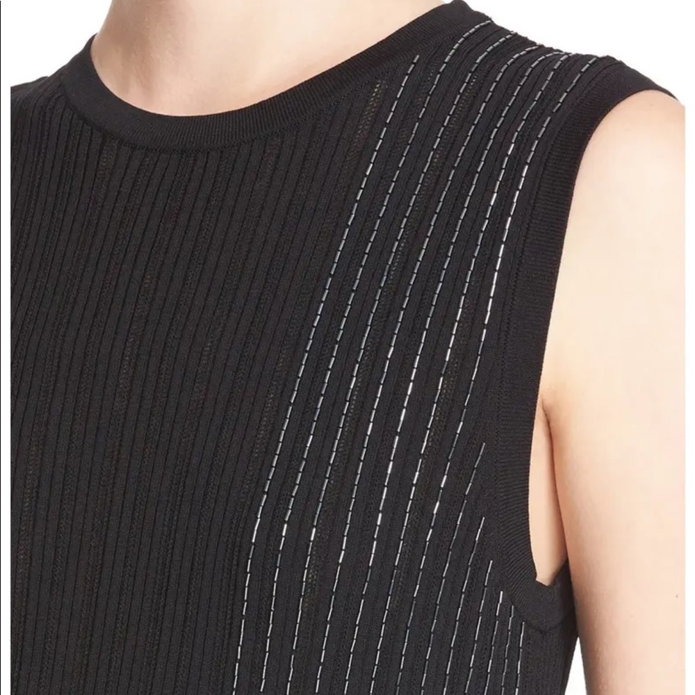 GREY Jason Wu Beaded Knit MIDI Dress - Picture 2 of 11